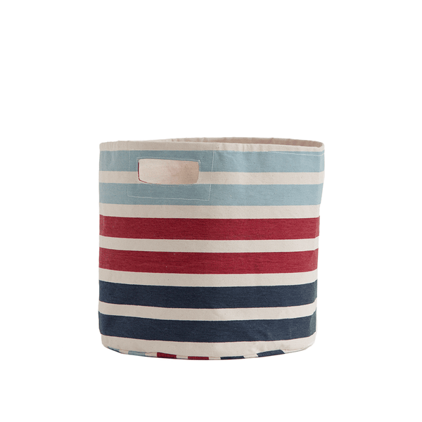 Blue 3 Stripe Bin